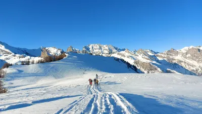 Crête direction La Seya